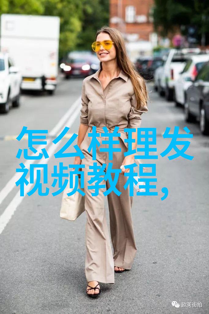 秀发绽放女士理发艺术的精髓