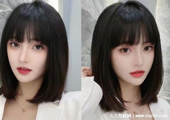 短发造型2022年zui新款女图片，减龄好看的4款发型推荐(圆脸)/