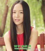 女生直发离子烫发型 变纯真甜美淑女