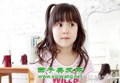 幼儿舞蹈扎发发型小姑娘舞蹈发型